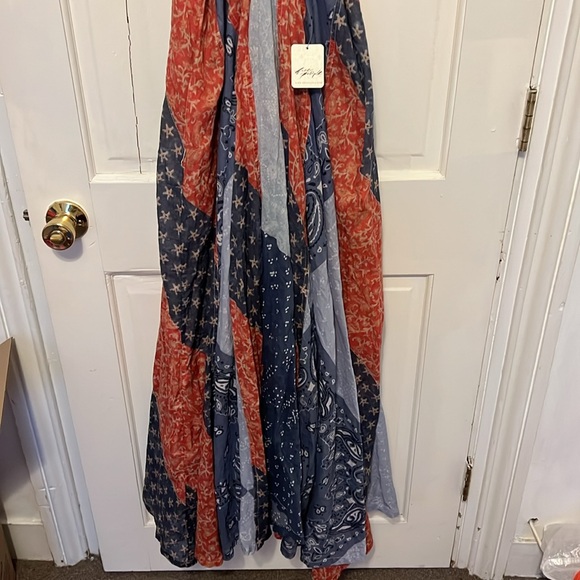 Free people We The Free Heritage Maxi Dress size small nwt - Picture 6 of 7